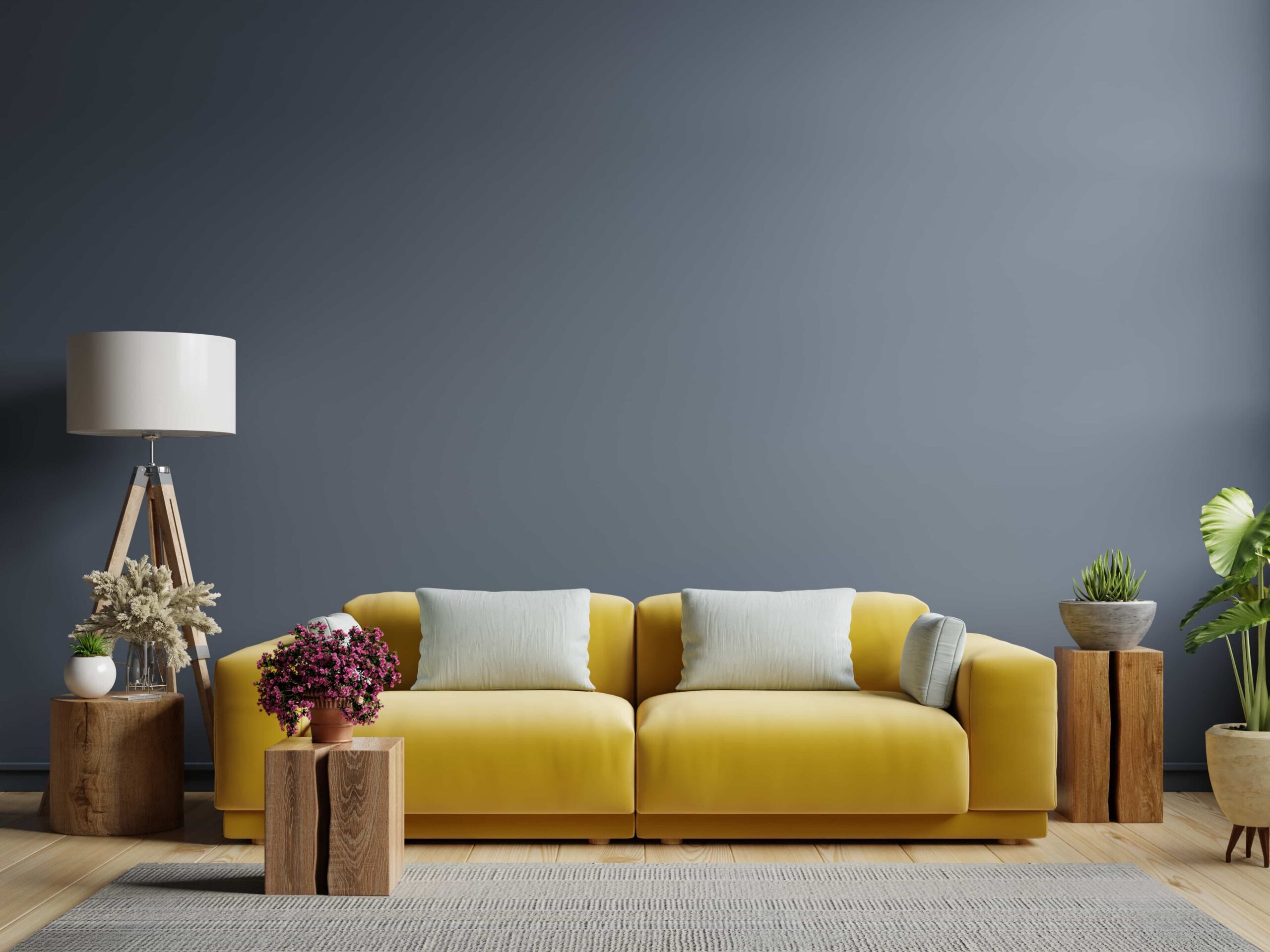 interior-dark-blue-wall-with-yellow-sofa-decor-living-room-min