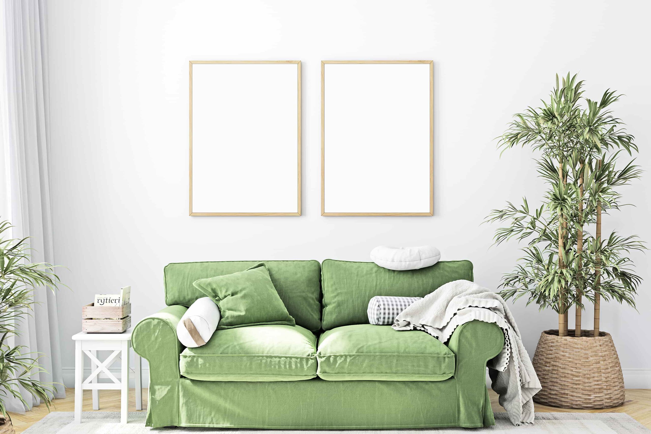 mockup-two-frames-green-sofa-min